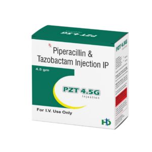 Piperacillin & Tazobactam Injection IP (PZT 4.5G)